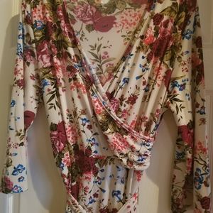 Maternity maxi dress